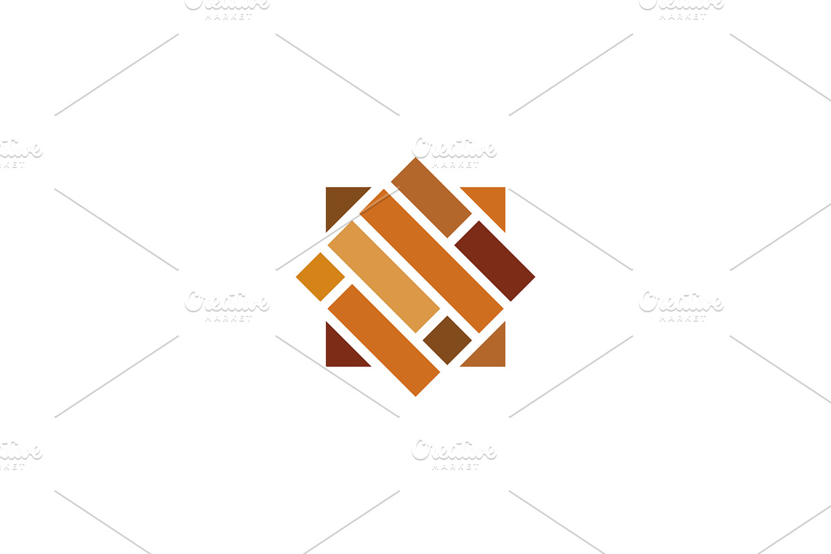 wood flooring logo, a Branding & Logo Template by kurostd