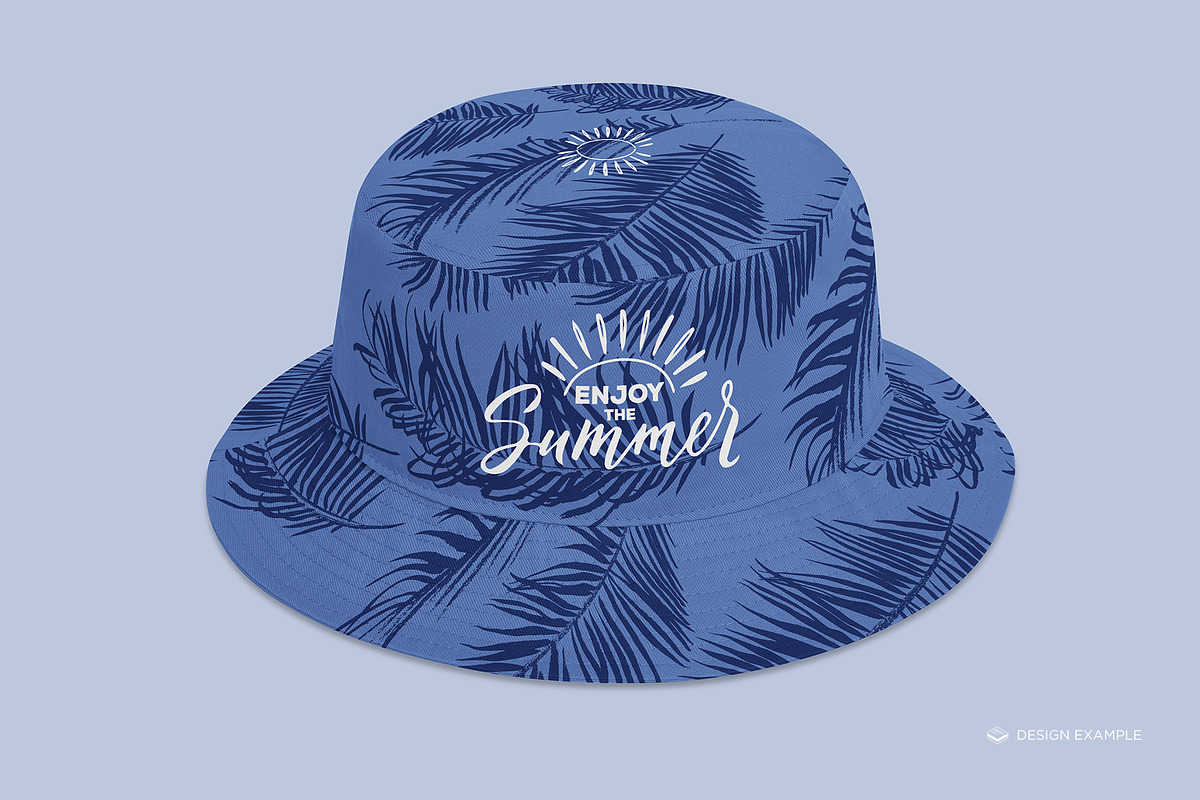 Bucket Hat Mock-up, a Cups & Container Mockup by Branda Keeps (Photo 7 of 17)