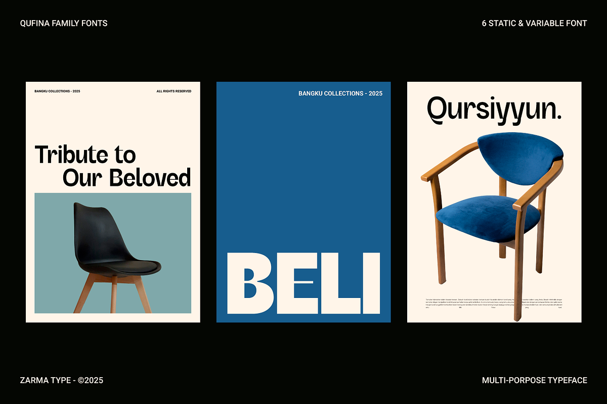 Qufina - Modern Sans Serif Font, a Sans Serif Font by Zarma Type (Photo 8 of 14)