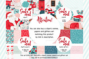Santa Mail Girls Cliparts, a Person Illustration by GlamArtZhanna (Thumbnail 4 of 4)