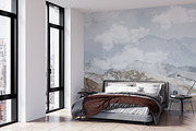 Wallpaper mockup - Tapestry mockup, a Household Mockup by Hunny Badger (Thumbnail 4 of 8)