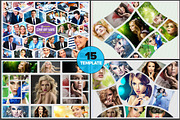 Photo Collage Template 09, a Graphic by Layout Design (Thumbnail 2 of 4)