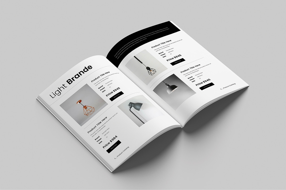 Product Catalog Brochure Template, a Brochure Template by Cleffon_Graphic_Studio (Photo 3 of 9)