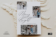 Christmas Card Template CC215, a Card Template by Always Templates (Thumbnail 2 of 3)