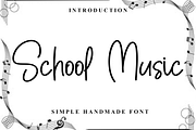 School Music, a Sans Serif Font by FreshTypeINK (Thumbnail 1 of 8)
