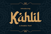 Kahlil - Arabic Font, a Font by Typefactoryco (Thumbnail 1 of 9)