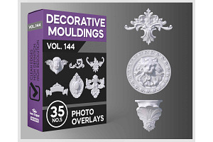 35 Decorative Mouldings Overlays, an Architecture Photo by KenScape