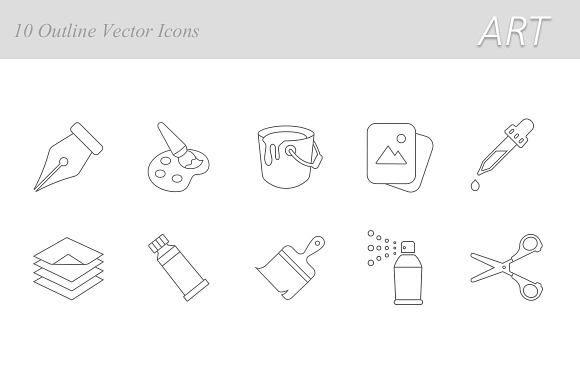 Art Outlines