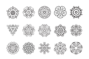 Abstract flowers, a Brush Add-On by outlinez (Thumbnail 2 of 4)