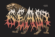 CS Carnage – Black Metal Font, a Blackletter Font by Craft Supply Co. (Thumbnail 7 of 8)