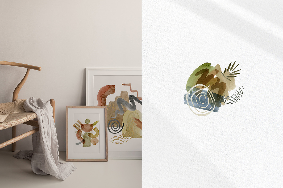 Abstract Autumn & Logo Templates., a Texture Graphic by Designwork (Photo 17 of 25)