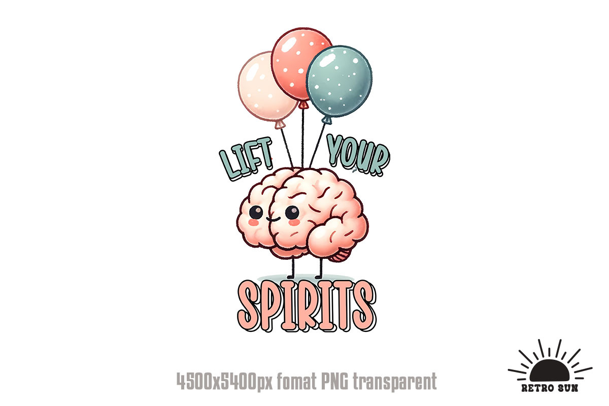 Cute Mental Health Sublimation, an Object Graphic by GlitterCraft (Photo 2 of 21)