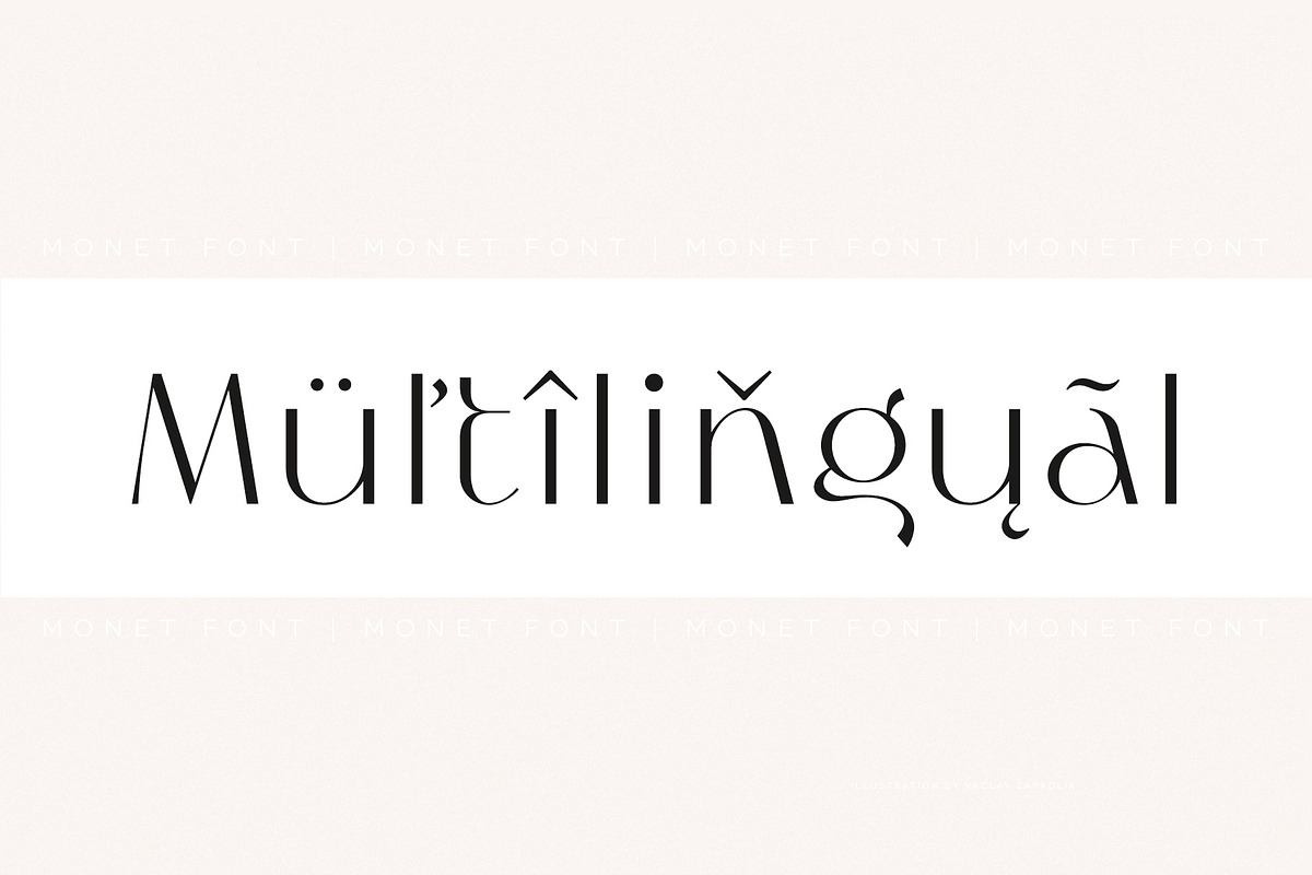 Monet - Vintage Font, a Sans Serif Font by Ivan Rosenberg (Photo 7 of 10)