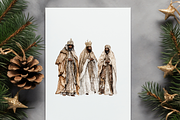 NEUTRAL NATIVITY CLIPART PACK, a Person Illustration by Daring Digies (Thumbnail 8 of 9)