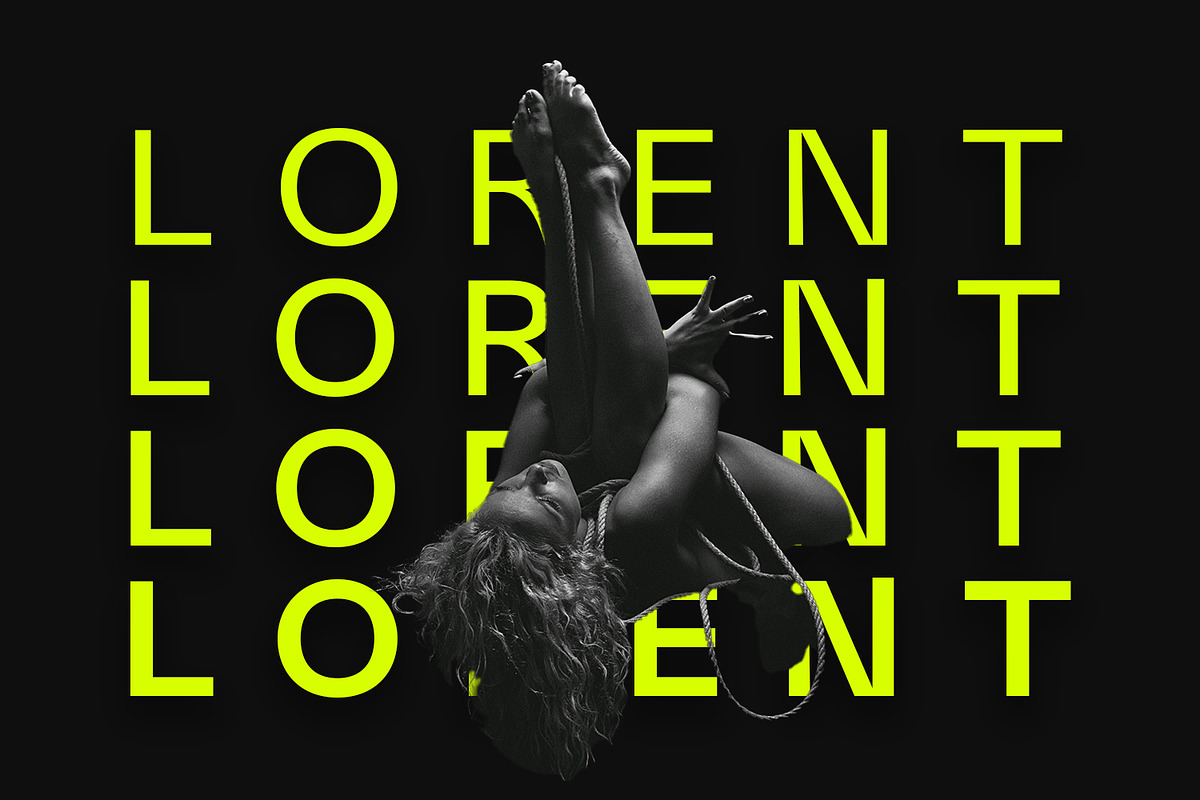 Lorent Display Typeface, a Sans Serif Font by Foxtype (Photo 4 of 4)