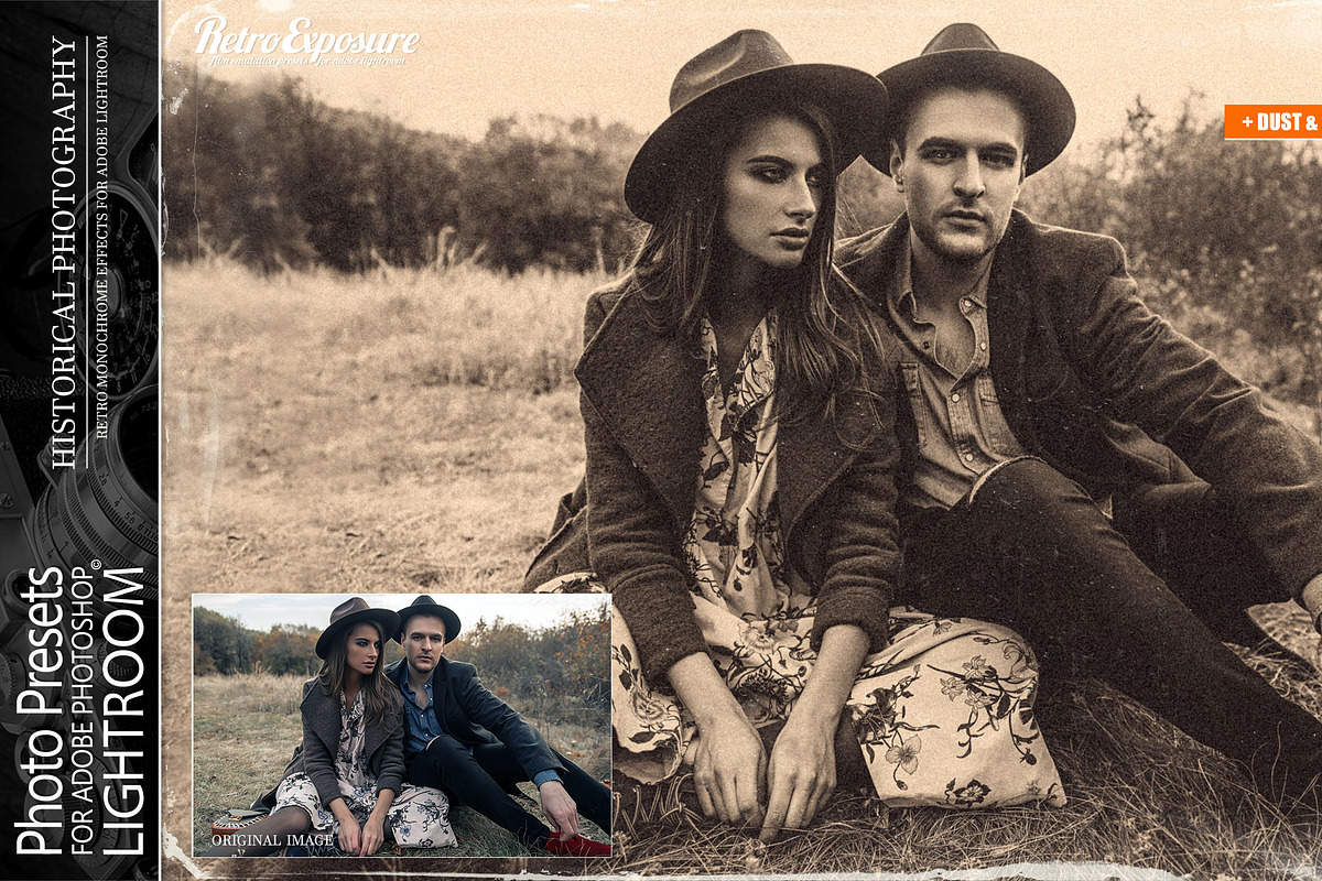 Presets for Lightroom Retro Exposure, an Action Add-On by Miracle_Design (Photo 40 of 51)