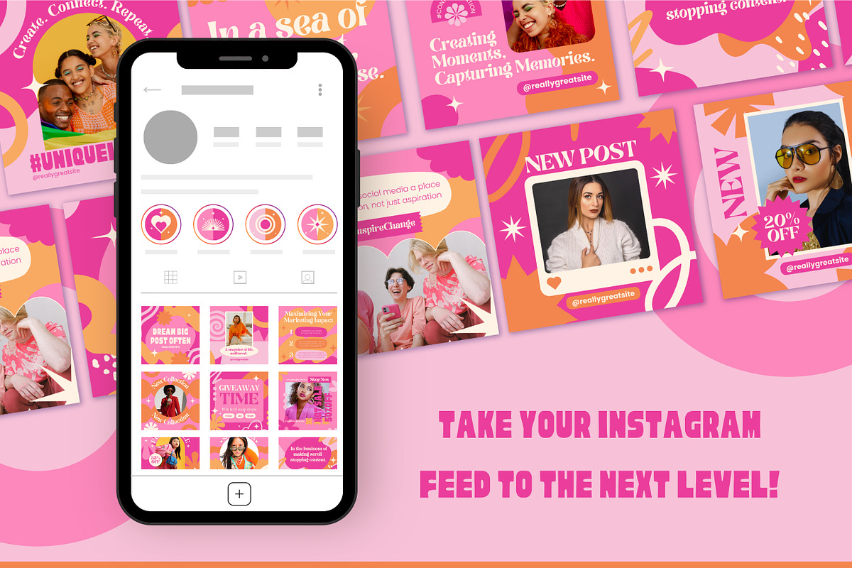 200 Social Media Posts Templates, a Templates & Theme by TemplateCastleStore (Photo 7 of 10)