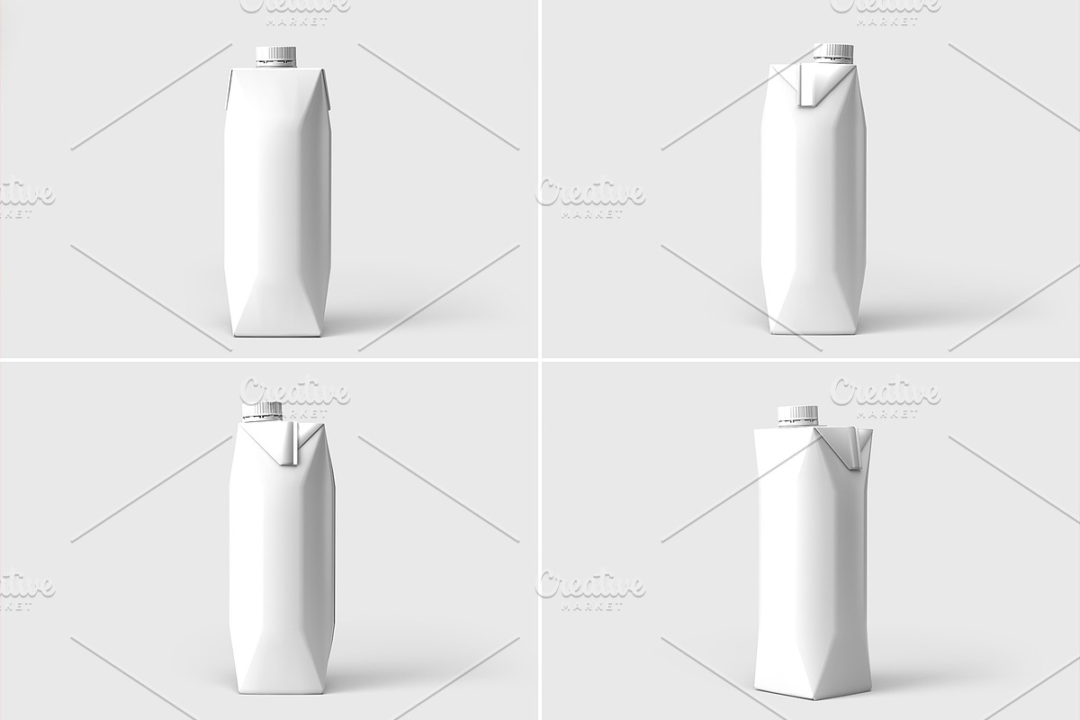 Tetra Pak Prisma Pack Mockup, a Packaging Mockup by Illusiongraphic (Photo 12 of 13)