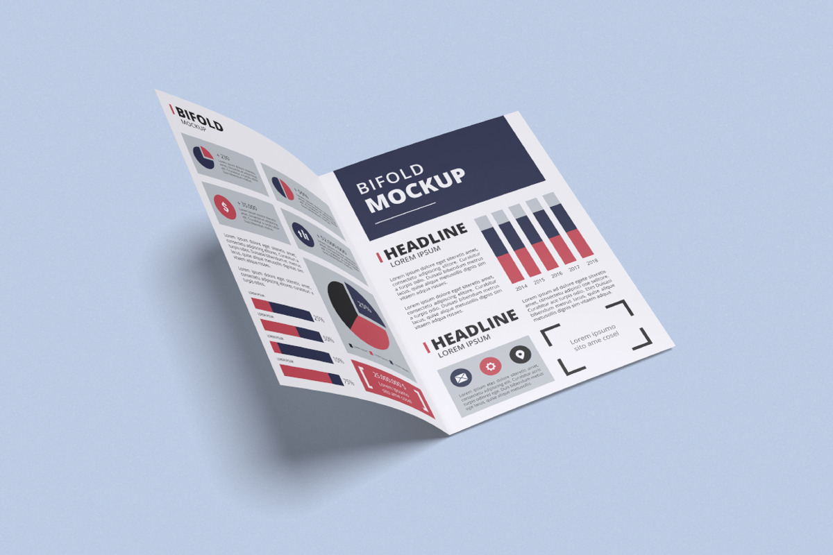 Bifold Mockup, an Advertising Mockup by swsi-studio (Photo 5 of 5)