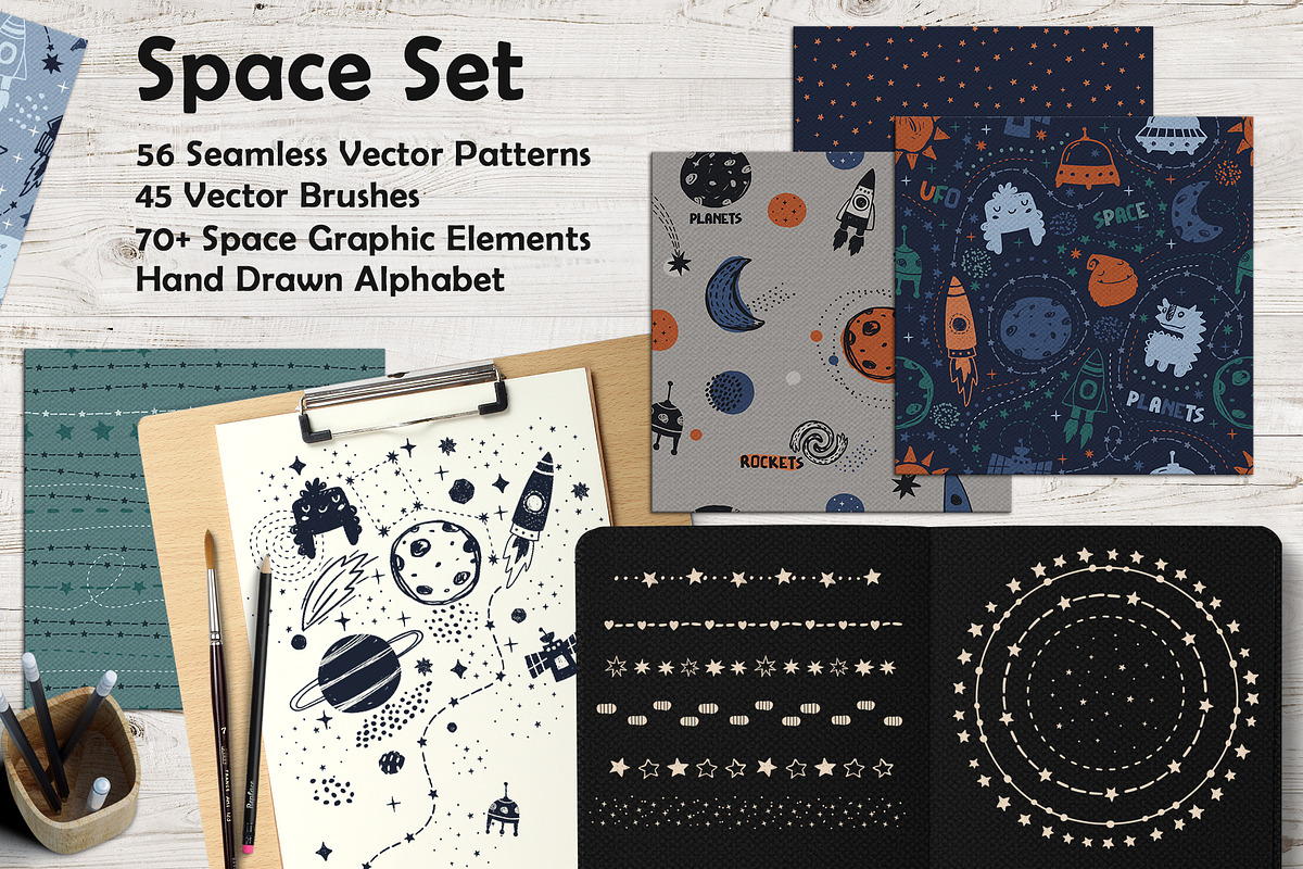 Patterns, brushes, graphic elements, a Pattern Graphic by SwetTS (Photo 1 of 16)