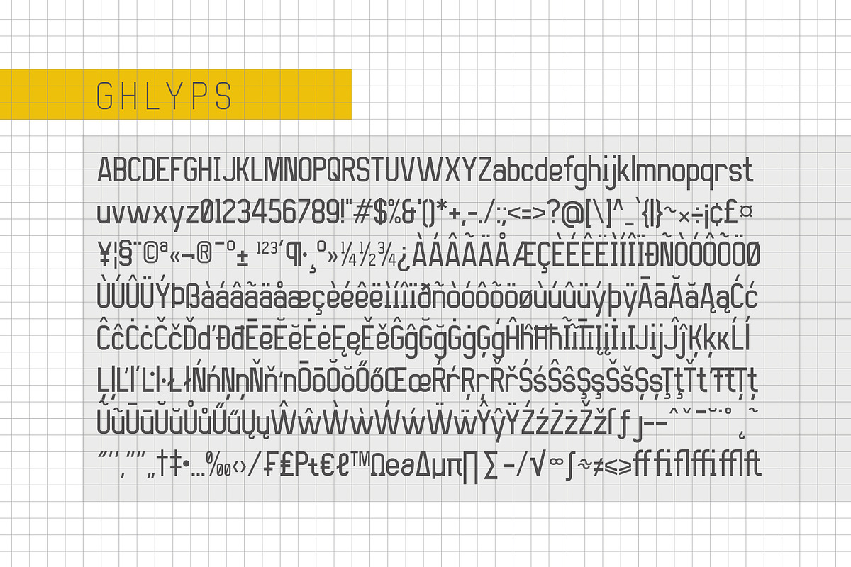 Platex, a Font by Aarley Kaiven (Photo 4 of 6)
