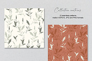 Terracotta and khaki - set patterns, a Pattern Graphic by Vasmila (Thumbnail 3 of 10)