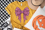 Pastel Goth Leopard Print Bow png, an Illustration by Libby Wishes (Thumbnail 5 of 6)
