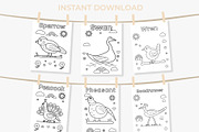 50 Pages Animal Coloring Book Kids, an Education Illustration by Mohammad Sarfaraz (Thumbnail 12 of 15)