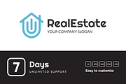 Real Estate Home Logo Template, a Branding & Logo Template by Pentaclay (Thumbnail 4 of 4)
