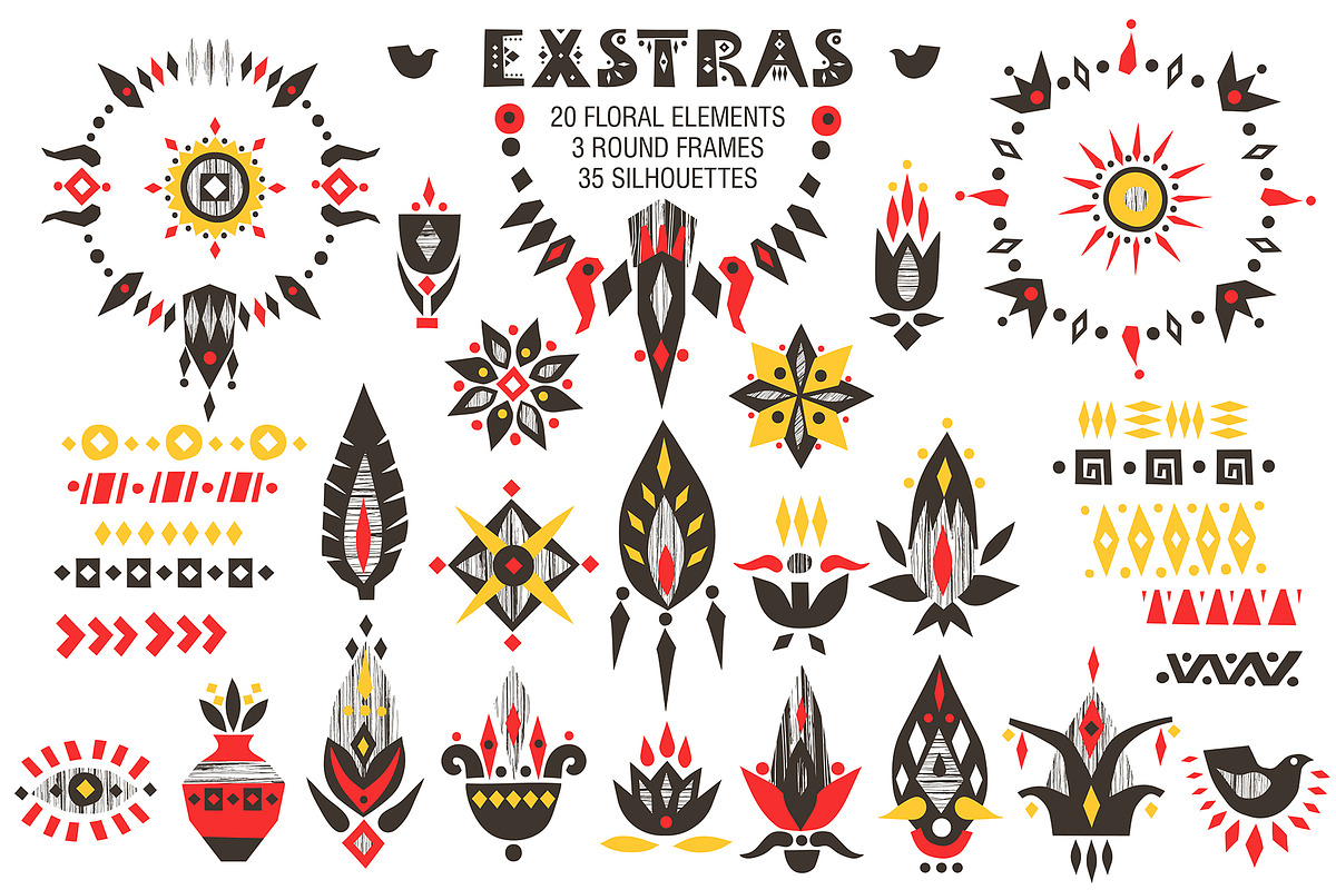 Africa - Tribal-art collection, a Decorative Illustration by Struvictory.art (Photo 7 of 11)