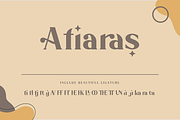 Megatura // Elegant Serif Typeface, a Serif Font by Haksen (Thumbnail 14 of 15)