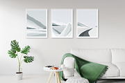 Set  of 3 Abstract Winter Prints., a Background Graphic by ElenKoss (Thumbnail 5 of 8)
