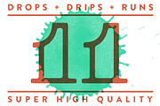 Hi-Res Spatter Set, a Texture Graphic by Hogwash Studio (Thumbnail 3 of 5)