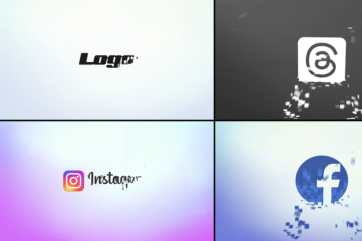 Cards Corporate Logo | After Effects