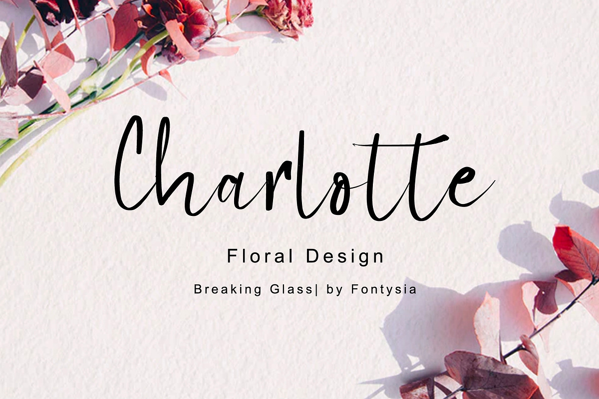 Breaking Glass | Handwritten Font, a Script Font by Yuby Creative (Photo 3 of 5)