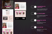 Luxury Link in bio website template, a Landing Page Template by My Template Studio (Thumbnail 3 of 12)