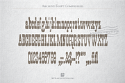 Archive Egipt Compressed, a Font by Archive Type Fonts (Thumbnail 3 of 3)