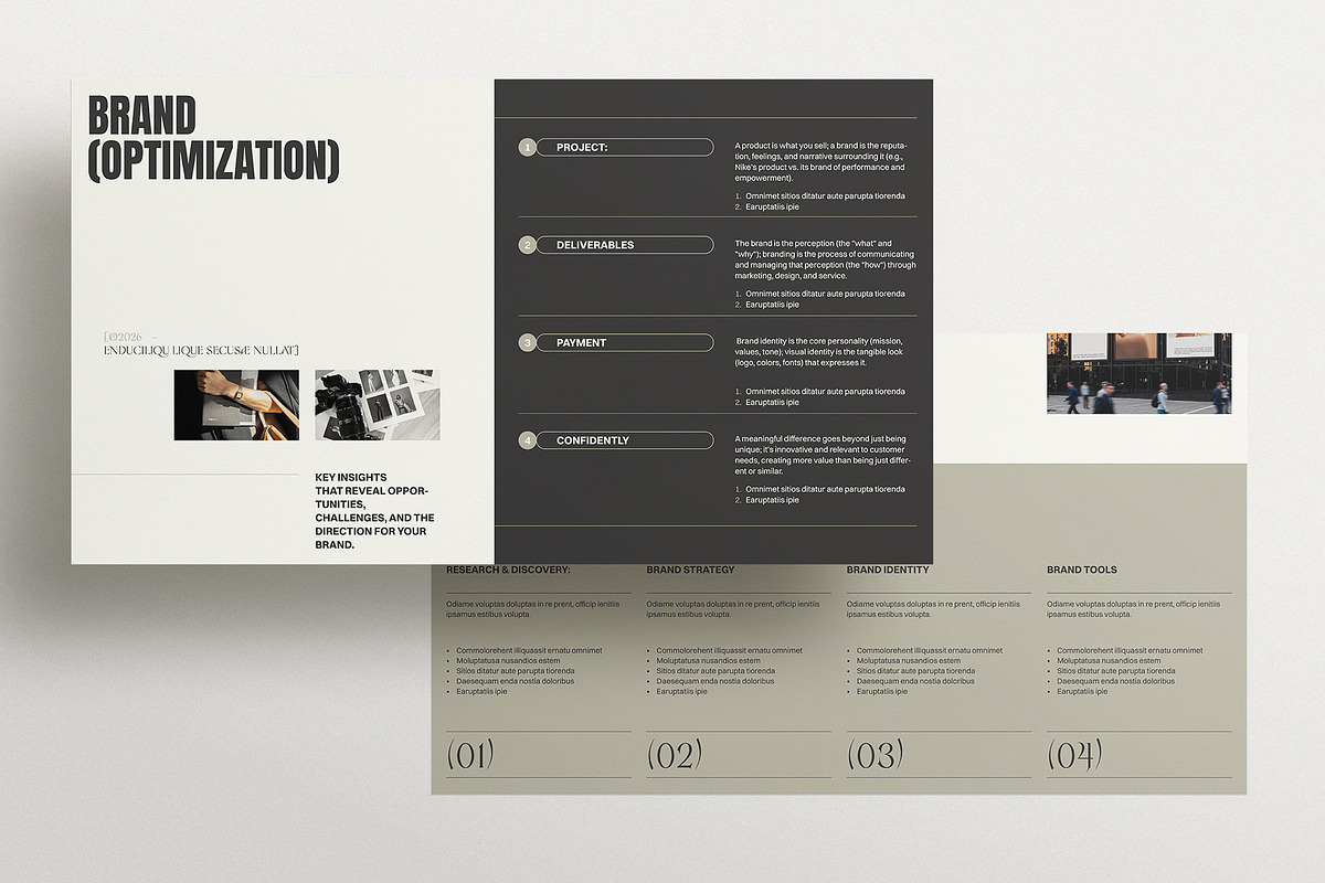 Brand Strategy Presentation Template, a Presentation Template by Studio Monova (Photo 13 of 15)