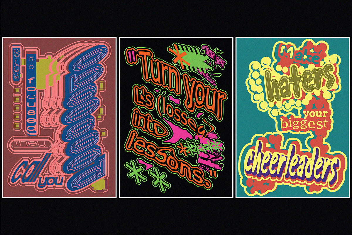 Motivational Poster Set-10 Designs#2, a Graphic by 159room.studio (Photo 4 of 6)
