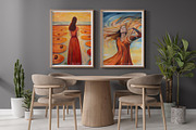 Art Print Poster Edvard Munch Style, an Object Illustration by Vibrand Studio (Thumbnail 3 of 12)
