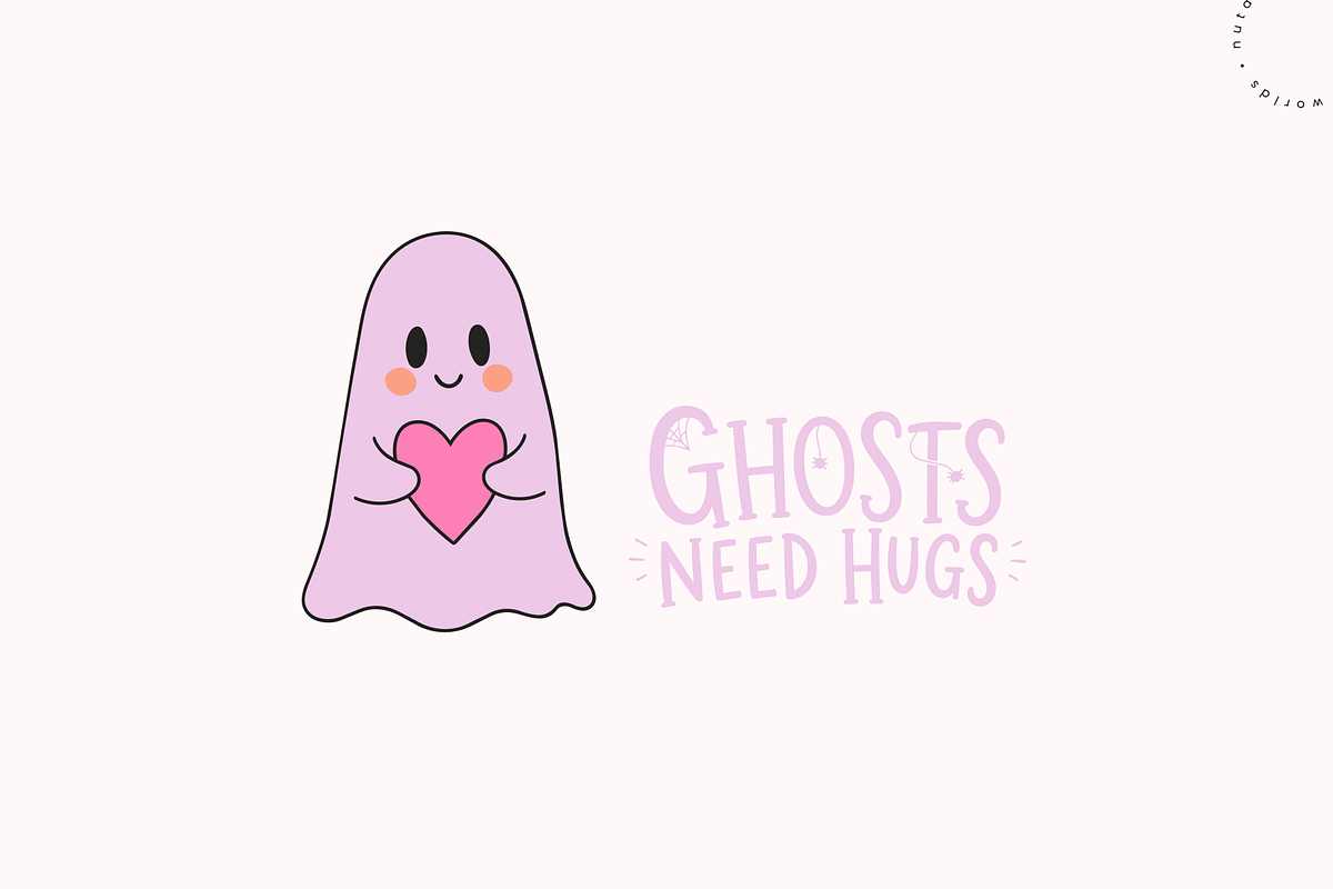 Pastel Spooky Halloween Clipart, an Object Illustration by Nutalin Art (Photo 4 of 14)