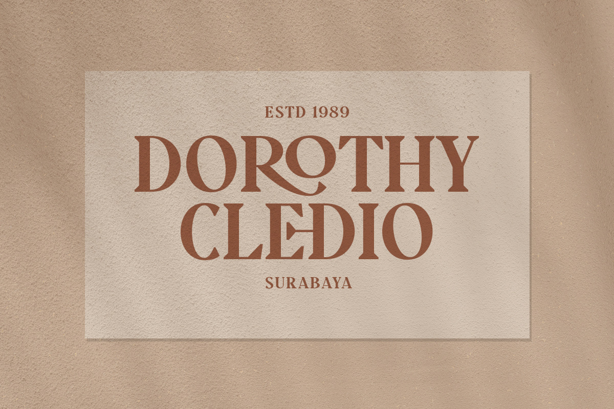 Gravity Wanders - Stylish Bold Serif, a Serif Font by Sarid Ezra (Photo 8 of 12)