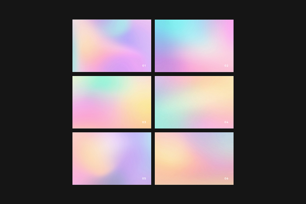 Soft Pastel Gradient Backgrounds, a Background Graphic by Filip Studio (Photo 9 of 9)