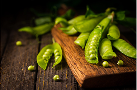 Pods of green peas, a Food & Drink Photo by piter.goskov