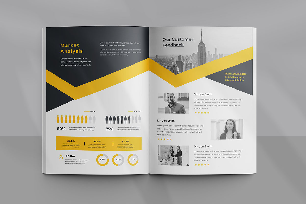 Company Profile, a Brochure Template by afsar.hossain (Photo 5 of 6)