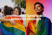 50 LGBTQ+ Pride Stock Photos, a Person Photo by Selenique Studio (Thumbnail 4 of 8)