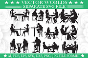 Coffee Time Svg, Time, Coffee Svg, an Object Graphic by VectorWorlds (Thumbnail 1 of 3)