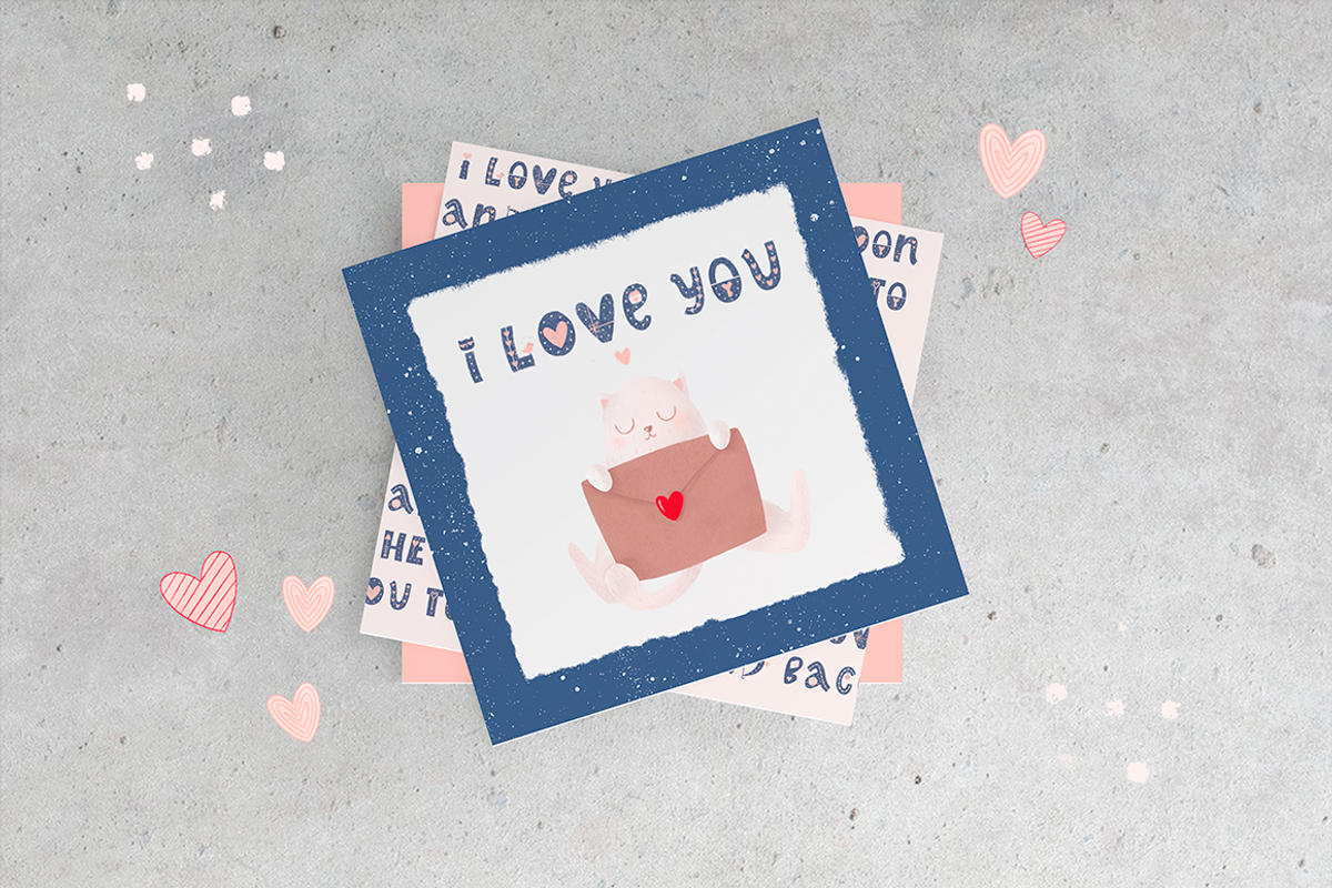 I’m In Love Font • Valentine's Font, a Font by moolesya (Photo 10 of 12)