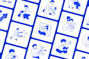 100 People Hand-Drawn Illustrations, a Person Illustration by Vectors Market (Thumbnail 8 of 13)