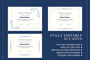 Canva Certificate Templates, a Design Template by TemplateCastleStore (Thumbnail 5 of 5)